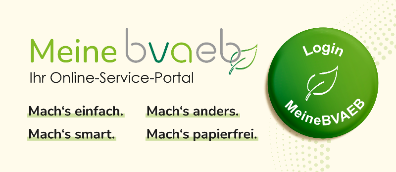 zur MeineBVAEB Landingpage