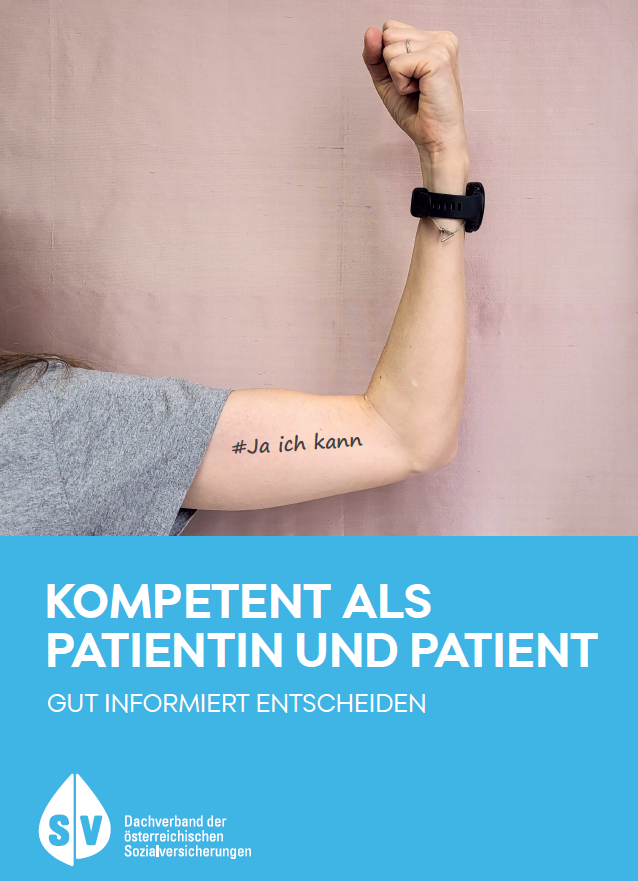 Screenshot Broschüre Kompetent als Patient